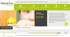 Desktop Screenshot of les-cherubins.com
